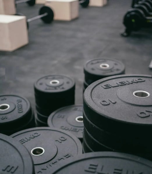 XF-BUMPERS-1.jpg Eleiko XF Bumper Plates - 5-20KG – תמונה 1